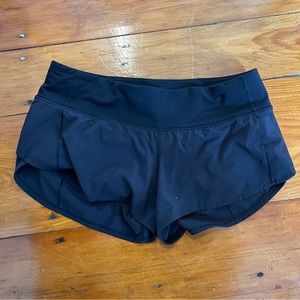 Lululemon Black Shorts, Size 6